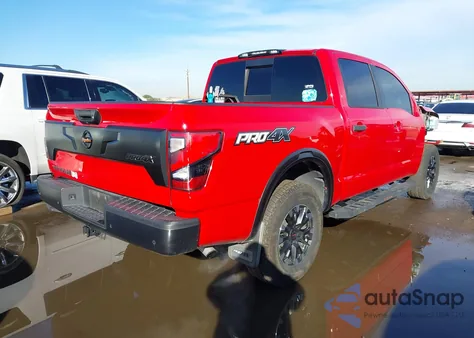 2021 Nissan Titan Pro-4X 4X4 из США, поврежденный, VIN 1N6AA1ED9MN530072